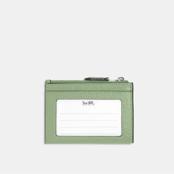 Coach Mini Skinny Id Case - Colour: Pale Pistachio - Brand New - Picture 2 of 2